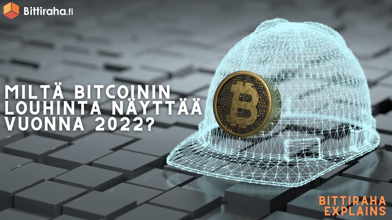 Miltä Bitcoinin louhinta näyttää vuonna 2022?
